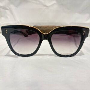NEW! DITA DAY TRIPPER 22031-A-BLK-GLD; BLACK & GOLD FRAME W/ GREY GRADIENT LENS